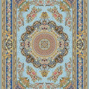 طرح فرشته - آبی اطلسی