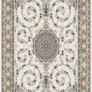 طرح گل آفرین - زمینه کرم